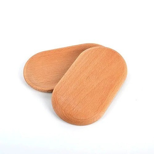 Mini Holz Oval Tablett für Schmuck Schlüssel Münze Dessert Tasse kleine Käseplatte - Bild 6 von 9