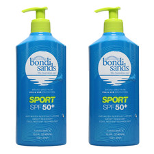 Bondi Sands SPF 50+ Sports Lotion Value Pump Pack 400ml - 2 PACK