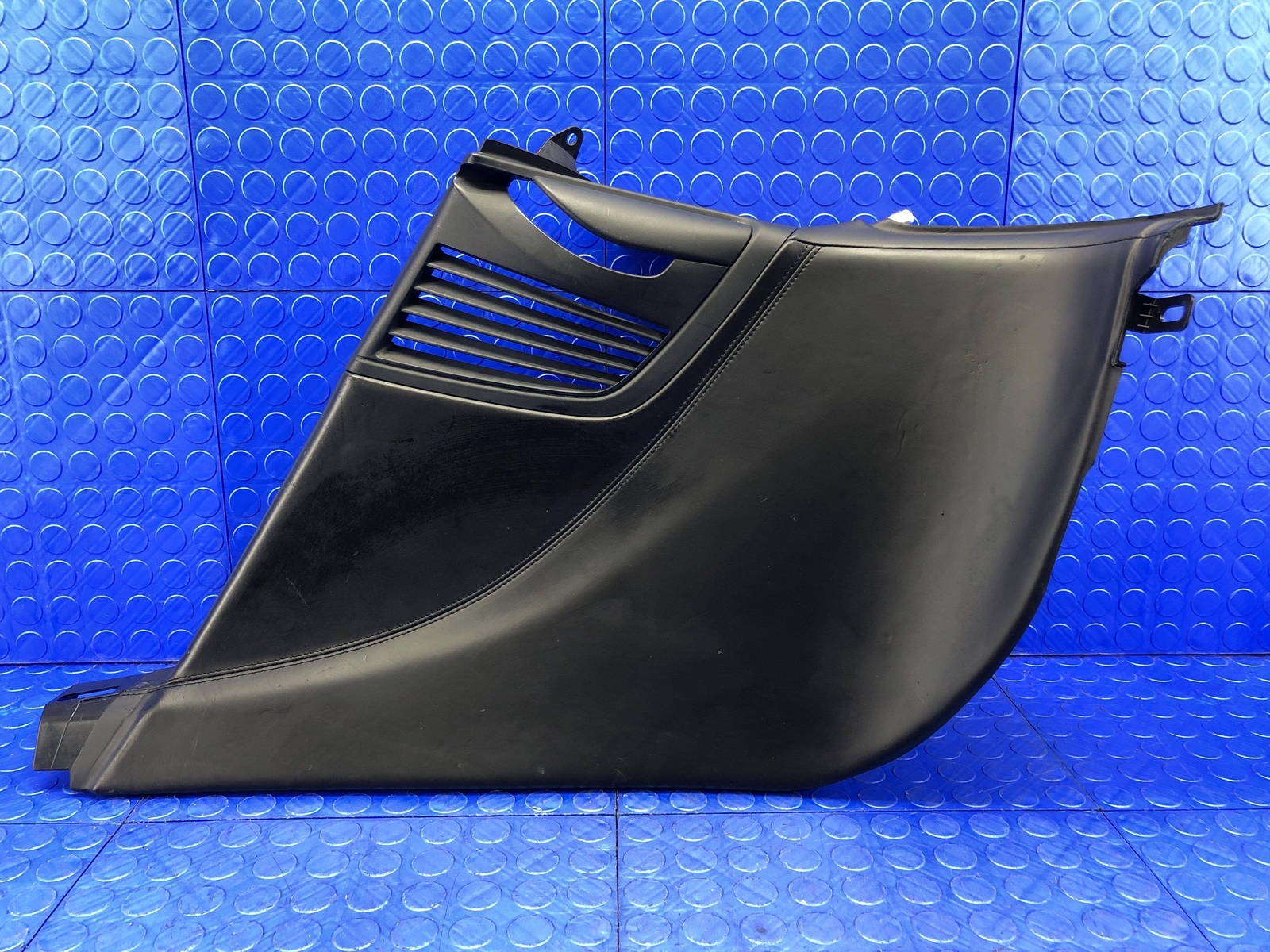 2014-2019 BMW I8 REAR RIGHT INNER QUARTER PANEL COVER BLACK LEATHER 51437335812