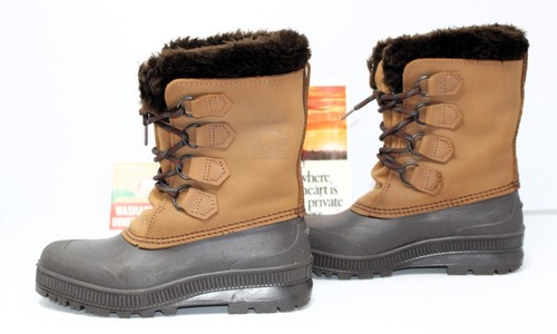 NWB Women's Sorel Badger 2 Lace Up Waterproof Winter Boots Snow Shoes Size 7 Tan - 第 7/19 張圖片
