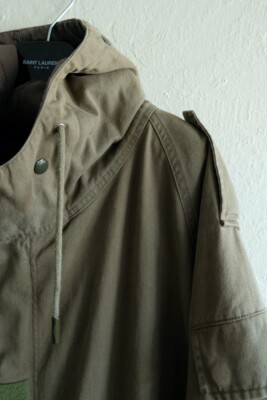 Saint Laurent Paris Parka M65 Jacket Army Hedi Slimane Paris