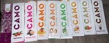 Camo Natural Leaf Herbal Papers Wraps Mixed Lot 8/5ct Packs Chamomile&Mate 40pcB