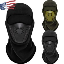 Winter Ski Balaclava Full Face Mask Outdoor Windproof Fleece Bicycle Ninja Hood