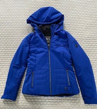 Nils Blue Woman's Ski Coat Size 6 Breathable - Waterproof New W/o Tags