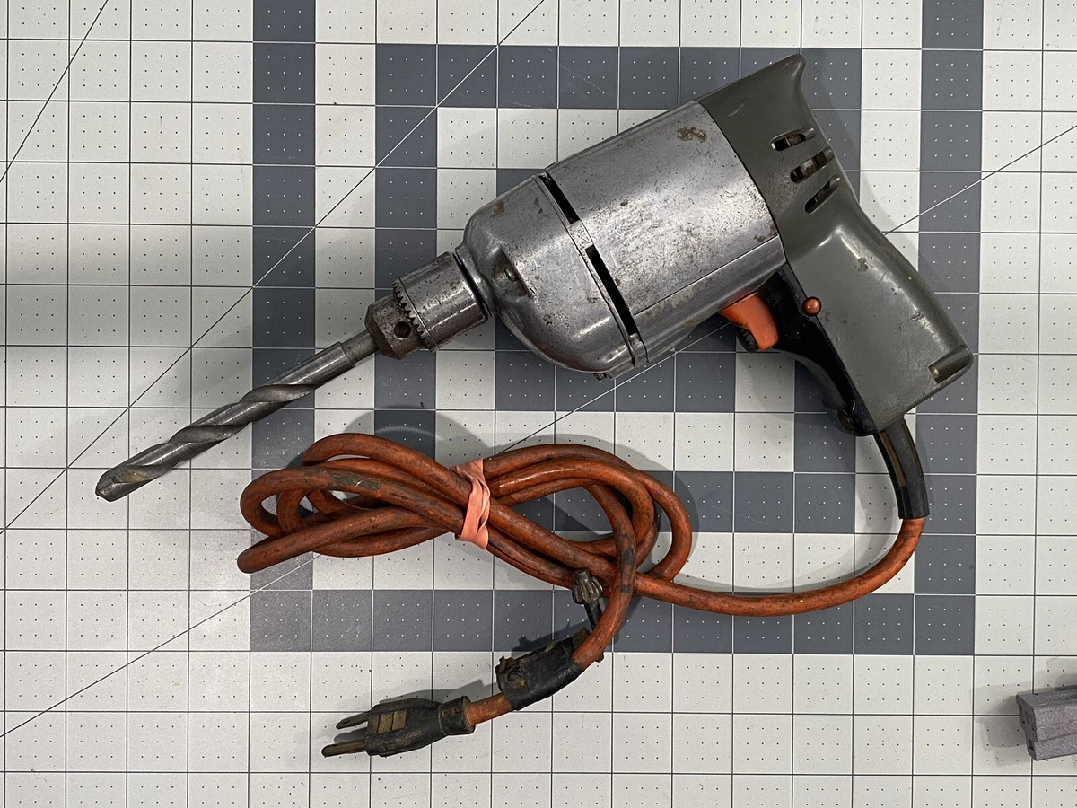 Black and decker corded drill old deals