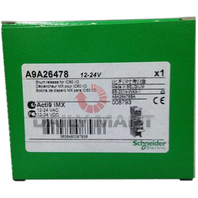 New Schneider A9A26478 12~24V AC/DC Shunt Release Circuit Trip