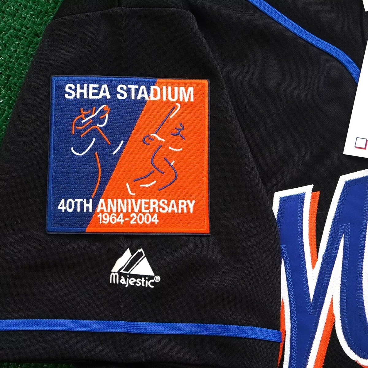 David Wright New York Mets 2004 Shea 40th Alt Away Black Jersey