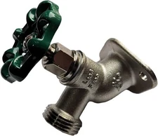 1/2" Female NPT x 3/4 GHT Sillcocks GHT Garden Hose Threaded - Brass 26-2-3 1