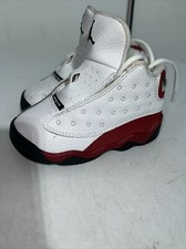 2010 Nike Air Jordan Retro XIII 13 Cherry Wht Baby TD Toddler Sz 7C
