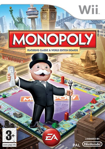 Monopoly (Wii) PEGI 3+ Board Game: Monopoly Incredible Value and Free Shipping!