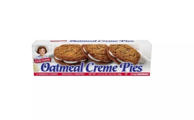 Little Debbie Oatmeal Creme Pies, 12 Individually Wrapped creme pies, 16.2 Ounce