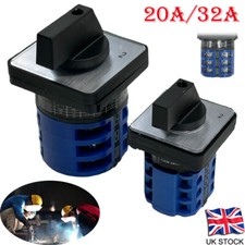 Universal LW26-20A 32AMP 3-Position Rotary Selector Rotary Cam Changeover Switch