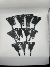 Mopar Small Block Magnum Porting Templates Part Number P4876413