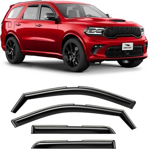 in-Channel Extra Durable Rain Guards for Dodge Durango 2011-2025, Window