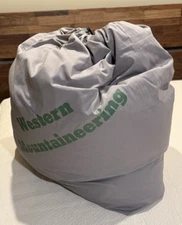 Western Mountaineering Antelope MF Sleeping Bag, New w/Tags, 6'0", Left Zip