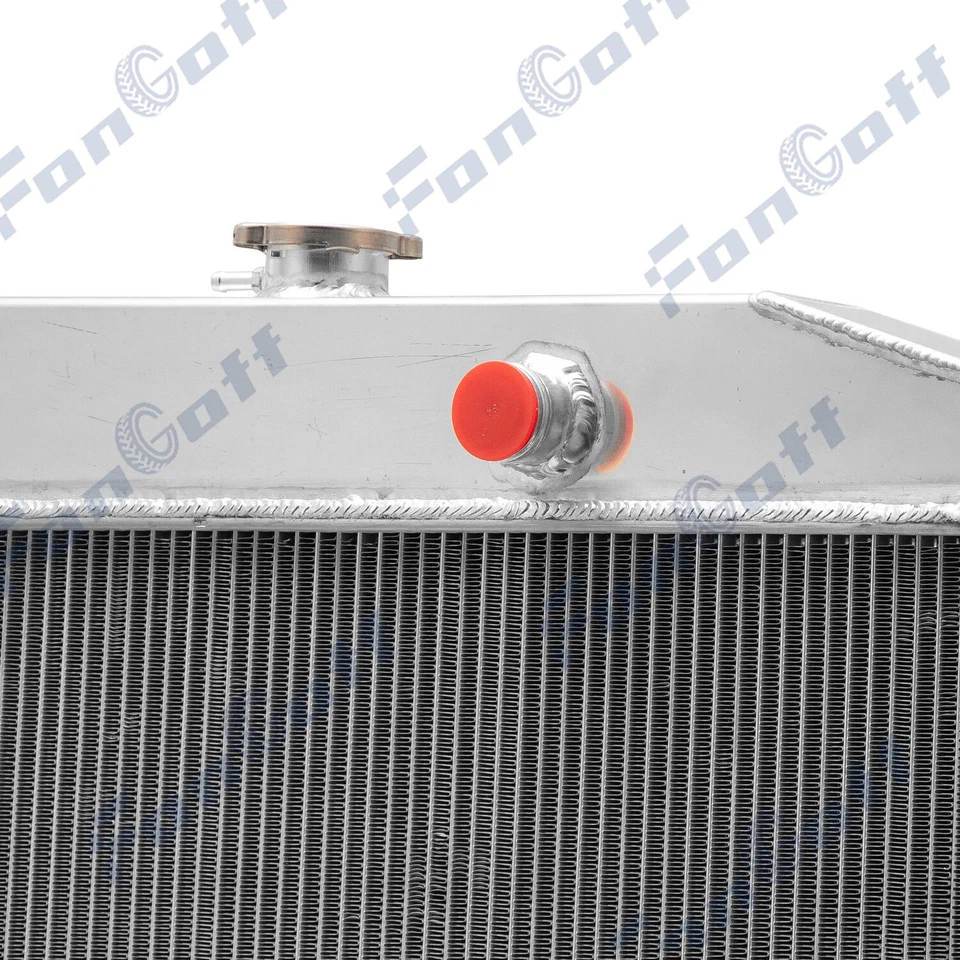 4 Row Aluminum Radiator FOR 1960-64 FORD F-100 F-250 F-350 Pickup 4.8 5.4 5.9L - Изображение 4 из 4