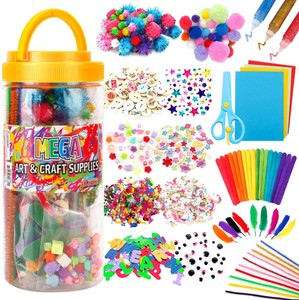 Mega Kids Art Supplies Jar D Over 700 Pieces Of Colorful And Creative Arts And C Ebay