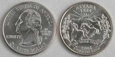 USA State Quarter 2006 Nevada D unz.