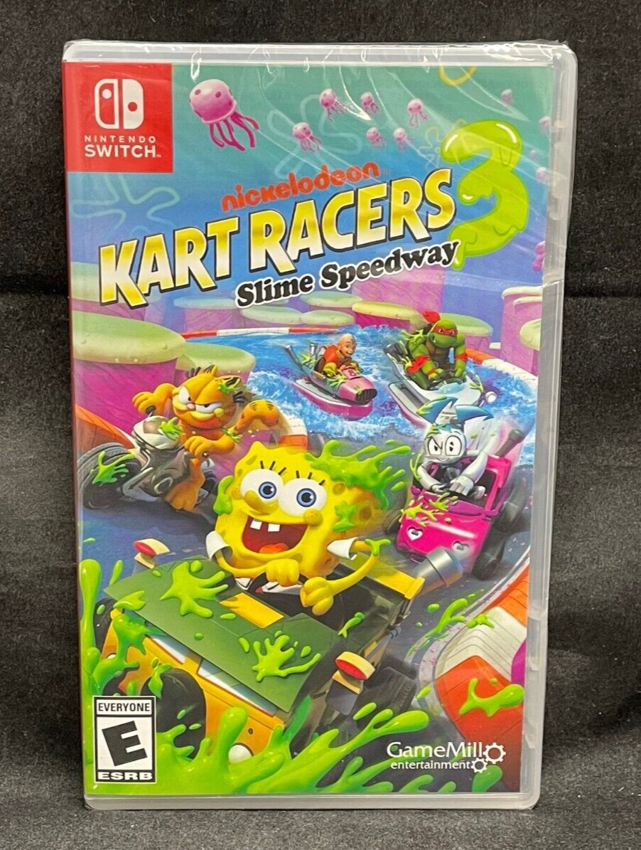 Nickelodeon Kart Racers 3: Slime Speedway (Nintendo Switch) BRAND