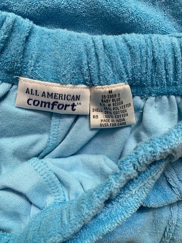 Vintage All American Comfort Terry Zip Lounge Robe Housedress & Pants New Rare M - Picture 10 of 10