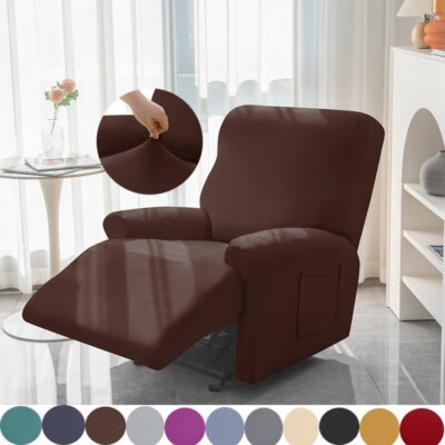 Recliner Sofa Cover Elastic Chair Cover Protection Armchair Couch Slipcovers