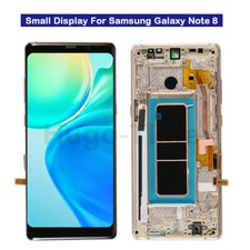 For Samsung Galaxy Note 8 N950 Small LCD Display Screen Replacement Gold Frame