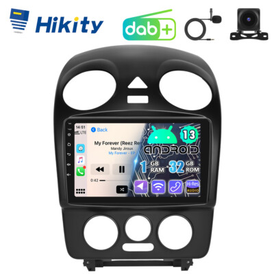 DAB+ Apple Carplay Android Autoradio GPS Navi WiFi RDS Kamera Für VW New Beetle