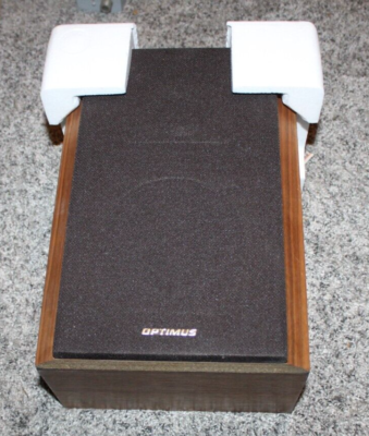 NOS Vintage Optimus Pro 127 Cat #40-227 Bookshelf Speakers Lot of