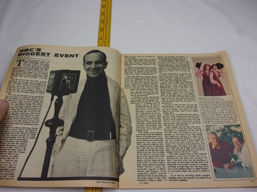 NBC 50 Years 1976 local TV times Farrah Fawcett John Wayne Evel Knievel G Hamilt - Picture 4 of 11