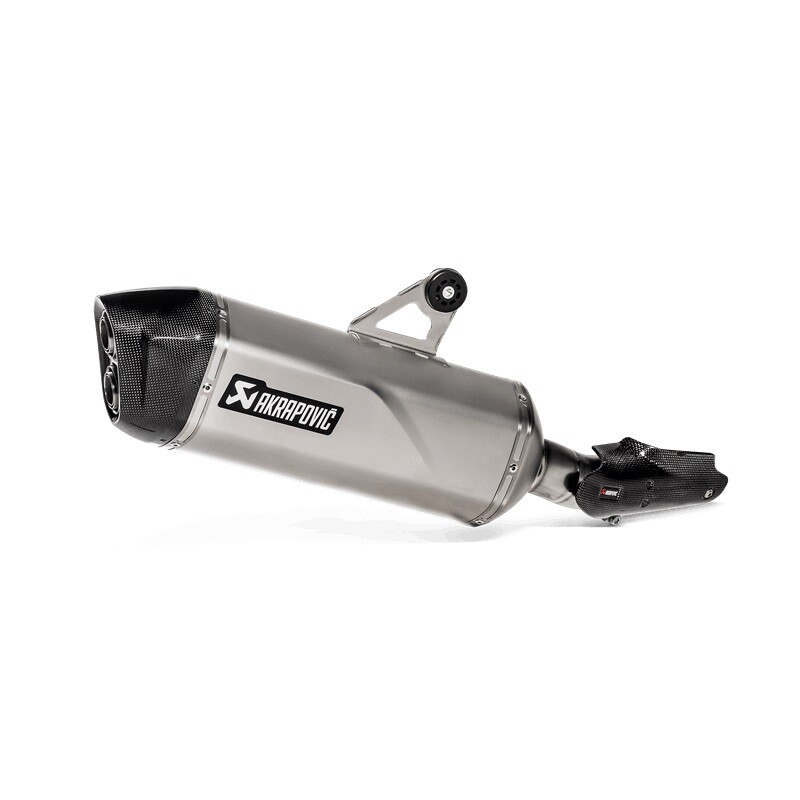 BMW R1250GS Adventure 19-23 Akrapovic Slip-On Kit (Includes Carbon