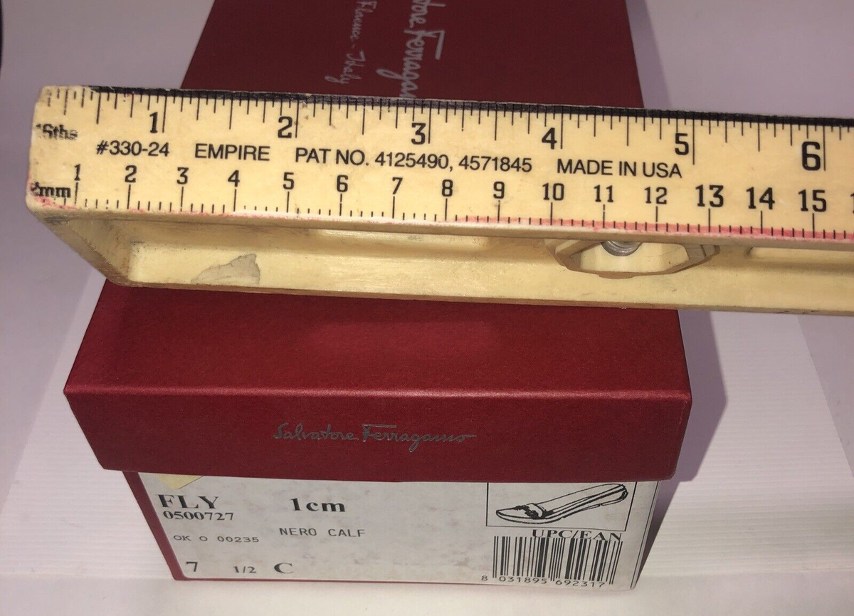 Authentic Ferragamo Red Empty Shoe Gift Box With Dust Bag 