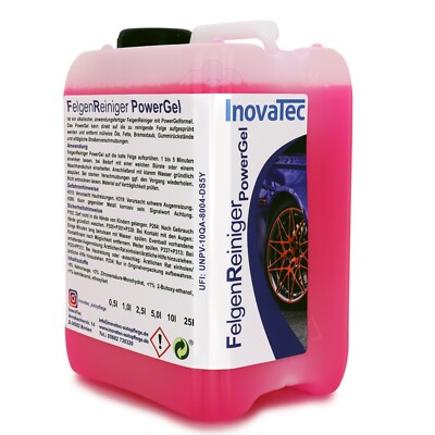 10l Felgenreiniger  Autopflege Autowäsche   INOVATEC-PowerGel mit Kirschduft