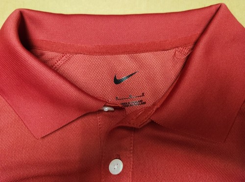 Pabst Blue Ribbon Nike Dri-Fit mens Golf Polo Shirt Medium NEW Never Worn w/tag - Picture 4 of 4