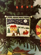 Vintage 1978 Artcraft Concept Happy Holidays 4380 Santa’s Sleigh Scene EXCELLENT