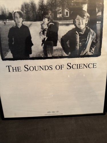 Beastie Boys Anthology The Sound of Science 2-seitiges Poster 1999 Promo 24x18 - Bild 12 von 13