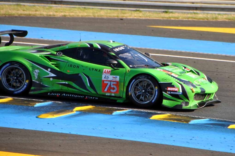 Ferrari 488 GTE EVO 2022 Le Mans 24 Hours Photo Print