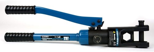 Crimpatrice idraulica per cavi V2.0 11 TON 10 AWG a 600 MCM termina elettrica... - Foto 7 di 8