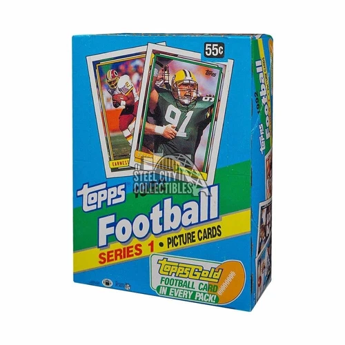1992 Topps Series 1 Football Box
