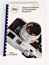 Original Vintage Leitz/LEICA General Catalogue March 1971 Edition