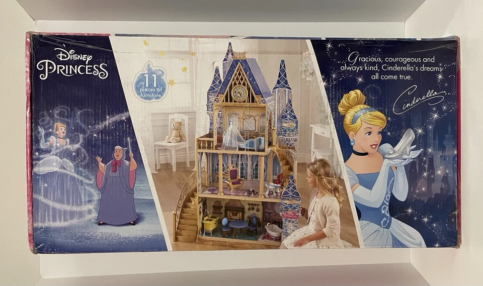 Disney Princesa Cenicienta Castillo Sueño Real Casa de Muñecas con Muebles KidKraft Foto 3 de 4