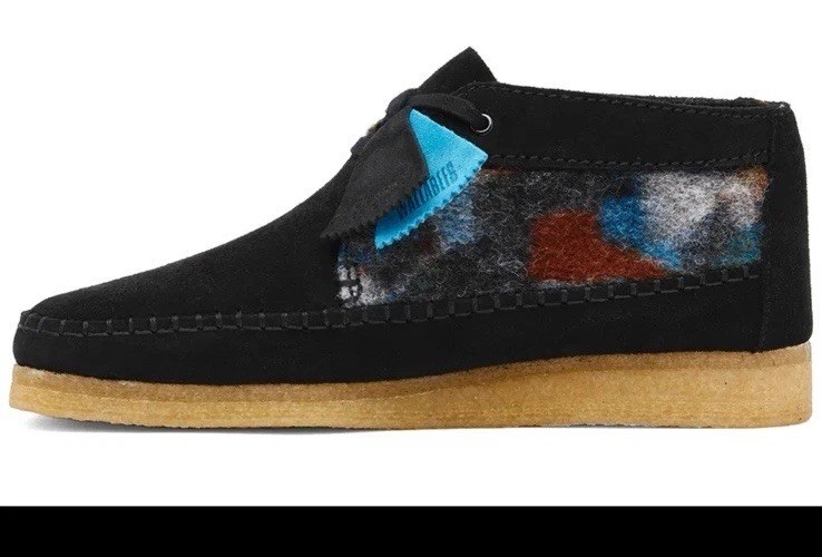 Clarks Originals Weaver Boot Men’s Black Wool Multi Boots Uk Size 6 G EUR 39.5 image 5