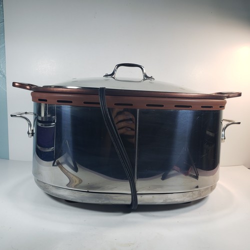 ALL-CLAD 7 qt. Electric Slow Cooker With Nonstick Copper Alluminum Insert - Picture 2 of 12