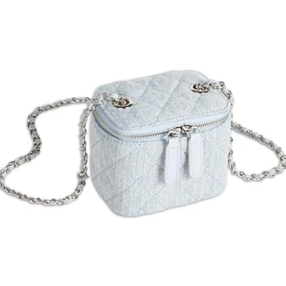Mini Bolsos Bandolera Denim para Mujer Pequeños Vintage Cuadrados Caja Cartera Boho Cruz... Foto 2 de 4