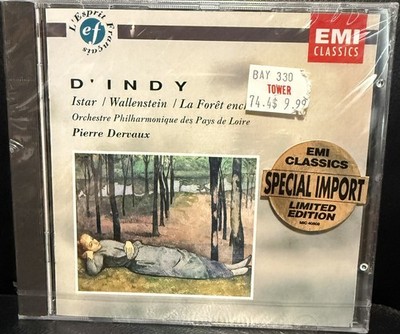D'INDY :  Istar / Wallenstein / La Foret Enchantee - PIERRE DERVAUX (CD)