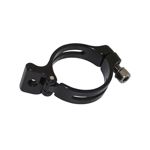 Vis Selle Velo Collier Tige De Selle Route D31.8 Mm Noir Alu D31.8 Mm Serrage Chc Serrage Rapide