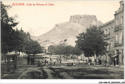 CAR-ABMP5-0439-ESPAGNE - Alicante - Calle Von Alfons El Sablo