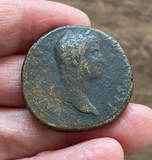 ROMAN. HADRIAN (117-138 A.D). BRASS SESTERTIUS.