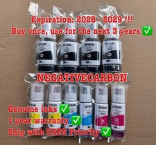 10 x Genuine Epson 502 Ink Bottle for ET-2700 ET-2750 ET-3700 ET-3750