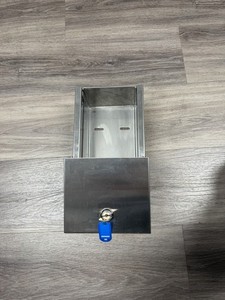 Double Roll Stainless Steel Toilet Tissue Paper Dispenser 12" H x 6" W