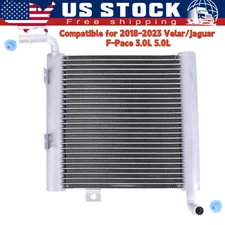 Engine Compartment Right Auxiliary Radiator For Jaguar F-Pace 2017-2021 2.0L